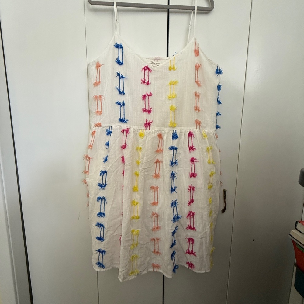 LOFT Colorful Embroidered Women’s Dress